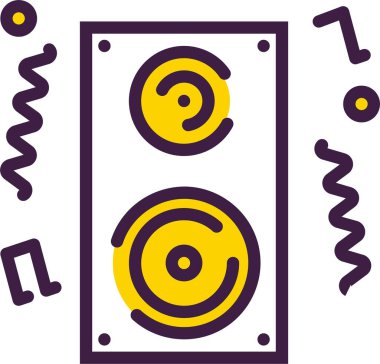 Projeniz için bir arkaplan vektör illüstrasyonu