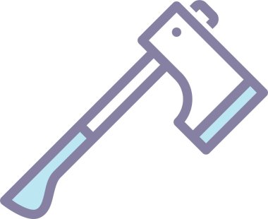 Balta. Web simgesi vektör illüstrasyonu