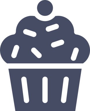 Tatlım. Web simgesi basit illüstrasyon