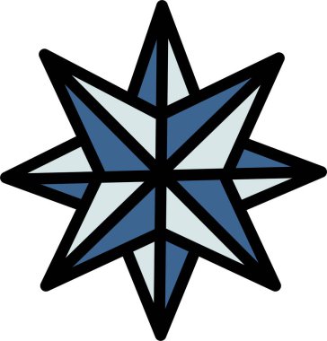 Yıldız. Web simgesi basit illüstrasyon