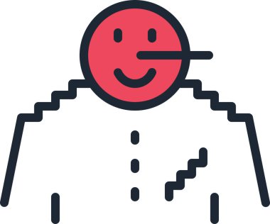 Gülen surat. Web simgesi