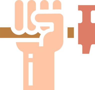 Bir mektubu tutan el.