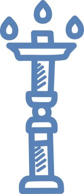 Lamba. Web simgesi vektör illüstrasyonu