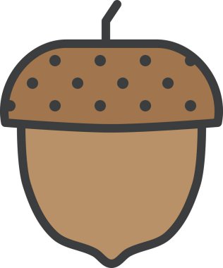 Hasır şapkalı tek bir kahverengi kahve çekirdeği.