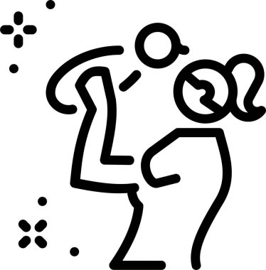 Çizgi film köpeğinin vektör çizimi.