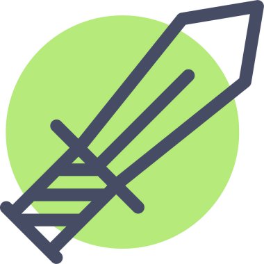 Bir kılıcın çizimi