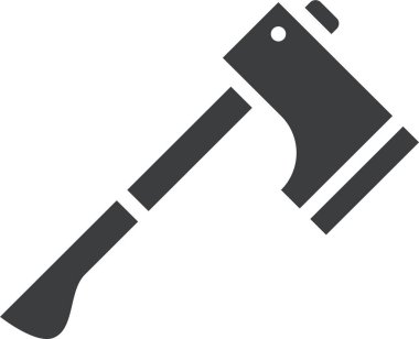 Balta. Web simgesi vektör illüstrasyonu