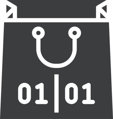 Modern b 'nin vektör gösterimi pano simgesinden yoksun