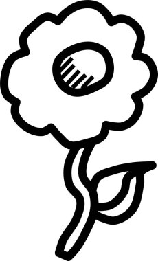 bir ağacın tek bir katı simgesi