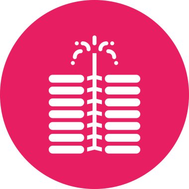 Krakerler havai fişekler, xmas konsepti, basit tasarım illüstrasyonu