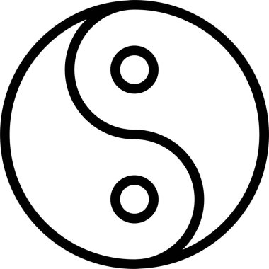 Yin yang uyum ve dengenin sembolü.