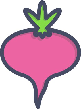 Pancar. Web simgesi basit illüstrasyon