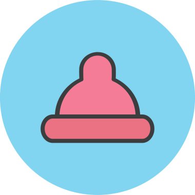 bebek duş simgesi, vektör illüstrasyonu