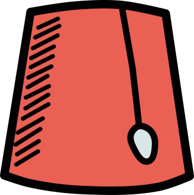 Bir test tüpünün dikey görüntüsü