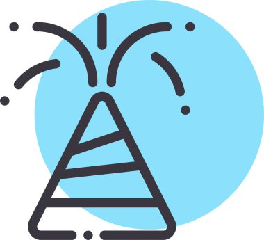 Yılbaşı ağacı. Basit tasarım