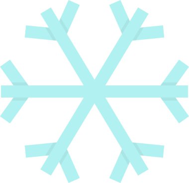 Kar tanesi, xmas konsepti, basit tasarım çizimi