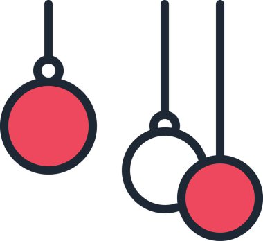 Noel balosu. Basit resimleme