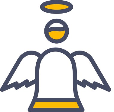 Baykuş. Web simgesi basit illüstrasyon