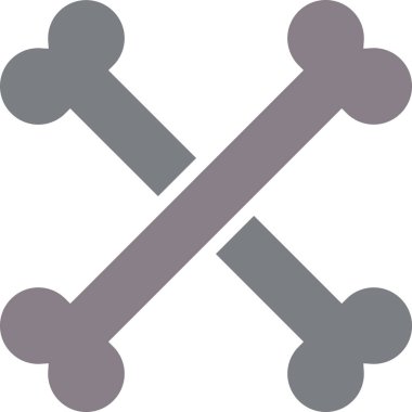 vector illustration of a bones