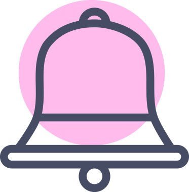 Zil. Web simgesi basit tasarım