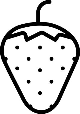 Kek. Web simgesi basit illüstrasyon