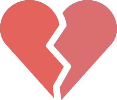 Kalp. Web simgesi basit tasarım