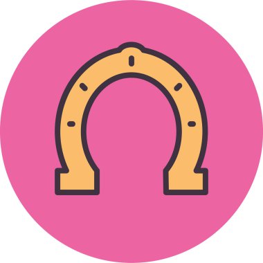 At nalı. Web simgesi basit illüstrasyon