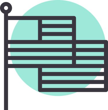 Belge. Web simgesi basit tasarım