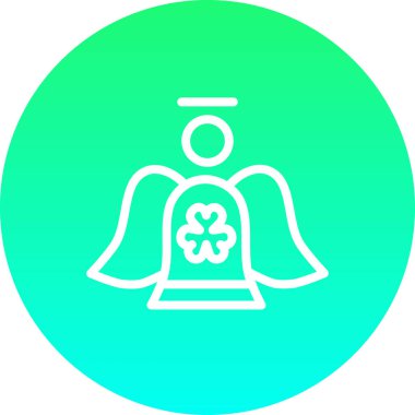 Çan ikonu. vektör illüstrasyonu