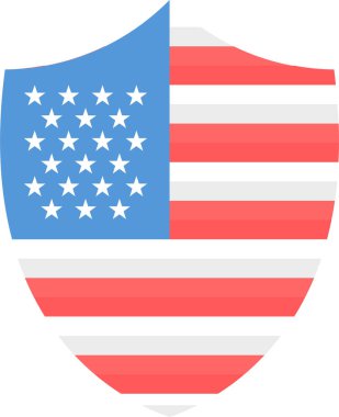 Amerika 'nın 4. Bölümü için vektör illüstrasyonu