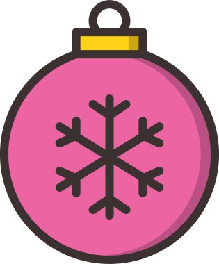 Noel balosu. Basit resimleme