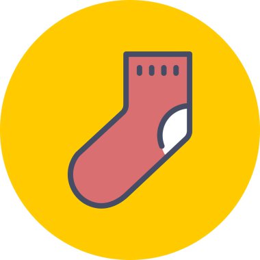 bebek çorapları düz simge