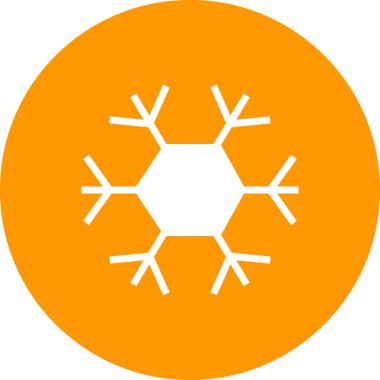 Kar tanesi, xmas konsepti, basit tasarım çizimi