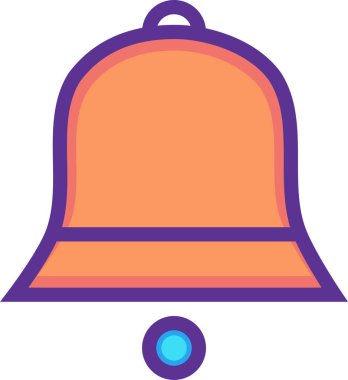 Zil. Web simgesi basit tasarım