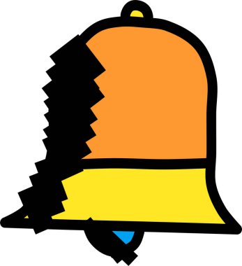 Çizgi film simgesinin vektör çizimi