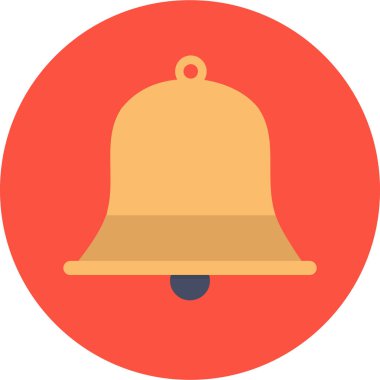 Zil. Web simgesi basit illüstrasyon