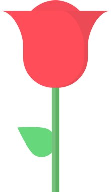 Güzel çiçek. Web simgesi