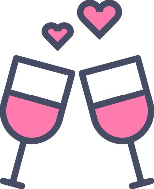 Şarap bardakları. Basit tasarım