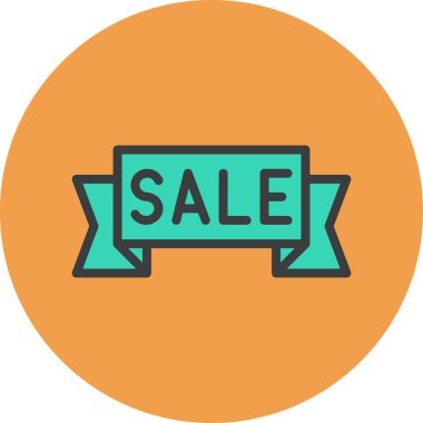 Alışveriş çantası, Kara Cuma satış konsepti, basit tasarım.