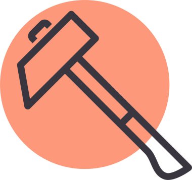 tesisatçı aracı simgesi, web simgesi basit illüstrasyon