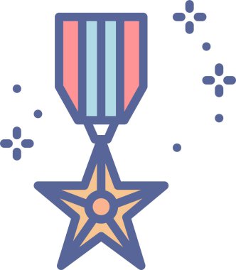 Üzerinde David 'in bayrağı olan bir yıldızın çizimi