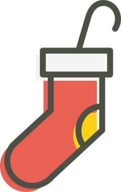 Çorap. Web simgesi basit tasarım