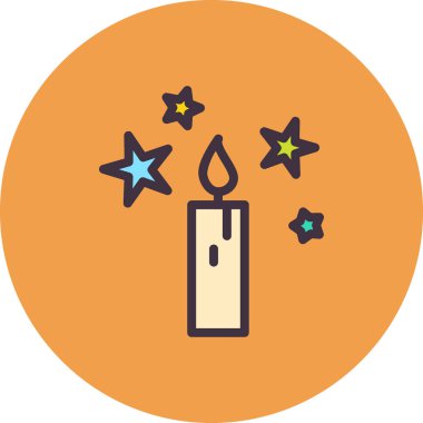 Mum. Web simgesi basit illüstrasyon