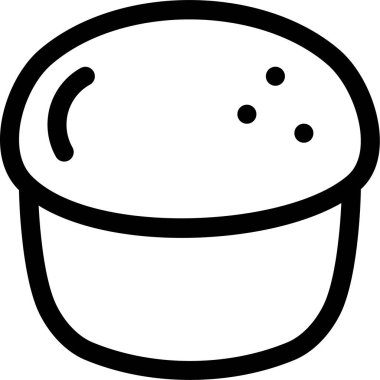 Tatlım. Web simgesi basit illüstrasyon