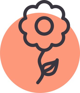 Beyin. Web simgesi basit tasarım