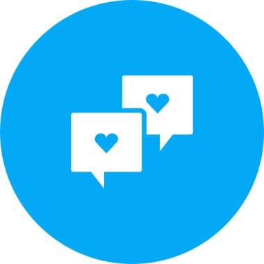 Aşk mesajları, sevgililer günü konsepti, basit çizim tasarımı 