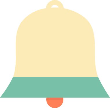 Zil. Web simgesi basit illüstrasyon