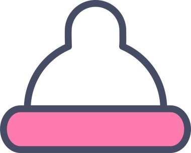 Kumaş. Web simgesi vektör illüstrasyonu