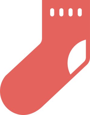 Yılbaşı çorabı. Basit resimleme