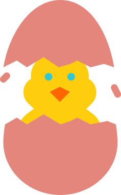 Baykuş. Web simgesi basit illüstrasyon